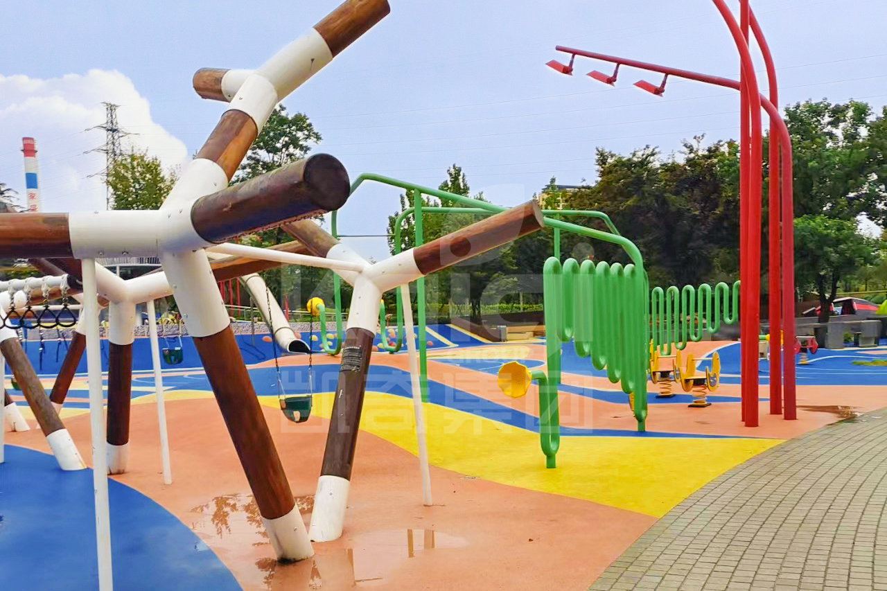膠州三里河兒童樂園 | 置身生態(tài)綠廊，開啟游樂之旅