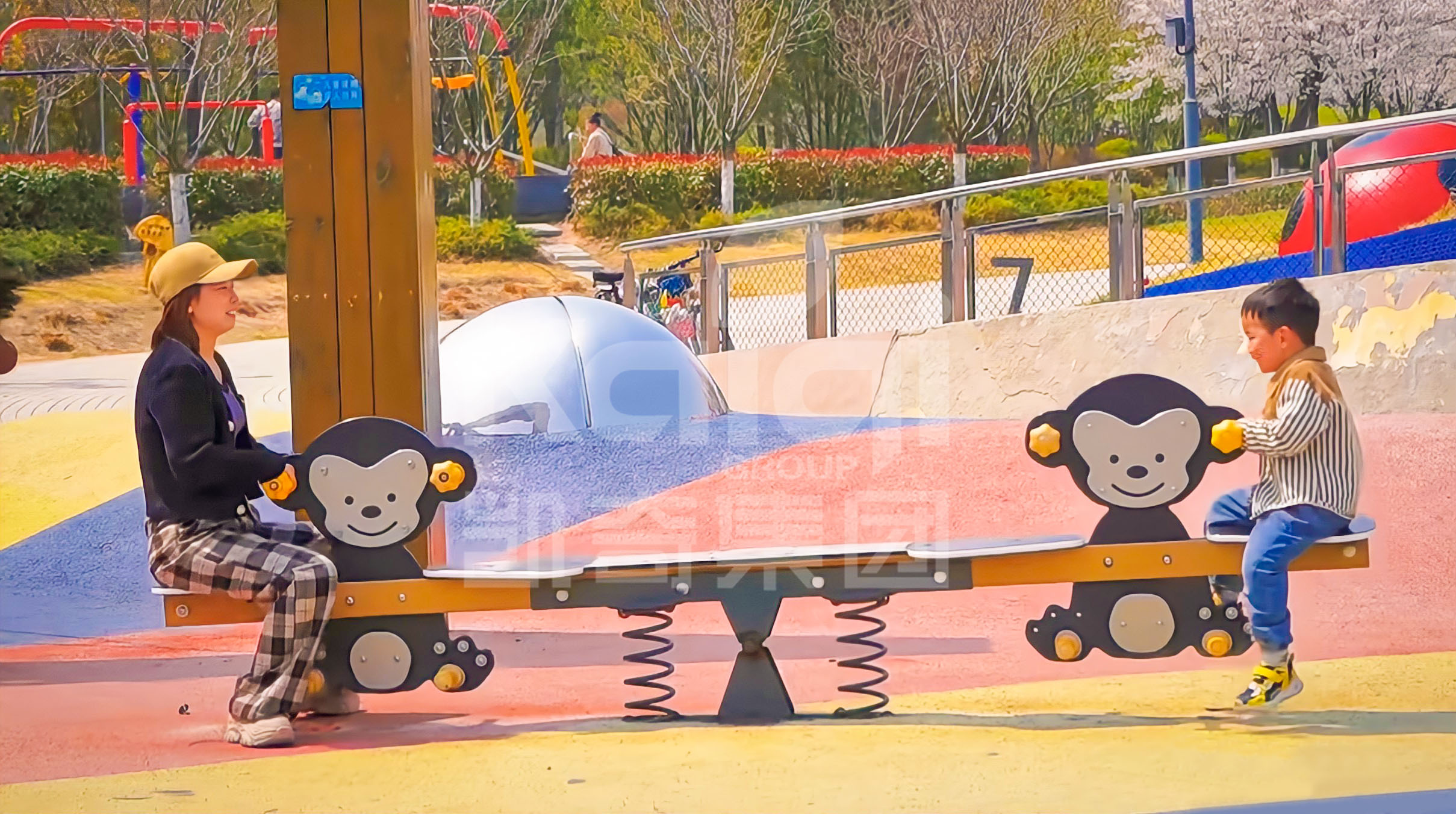 膠州三里河兒童樂園 | 置身生態(tài)綠廊，開啟游樂之旅