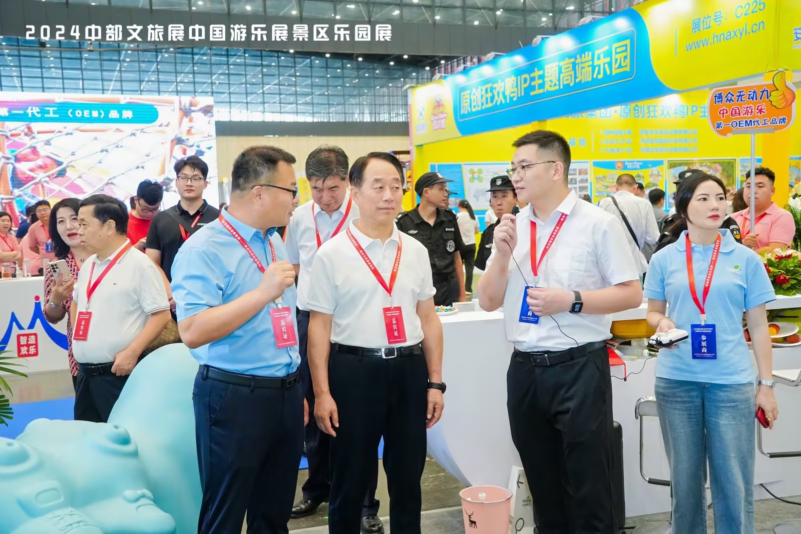 2024中國（中部）文旅產業博覽會圓滿閉幕，河南省政協及文旅廳領導蒞臨凱奇展廳